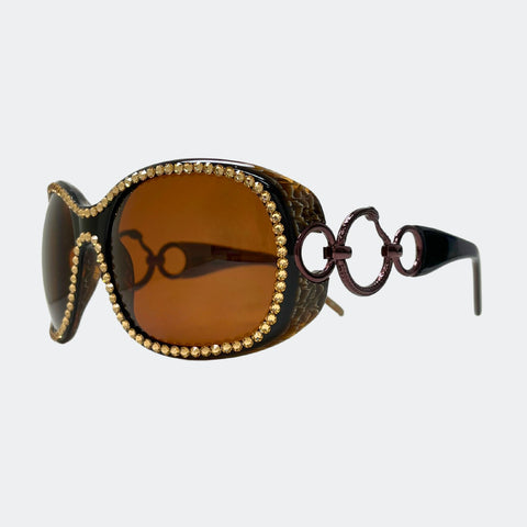 AMMA - GL1744 ROUND SUNGLASSES