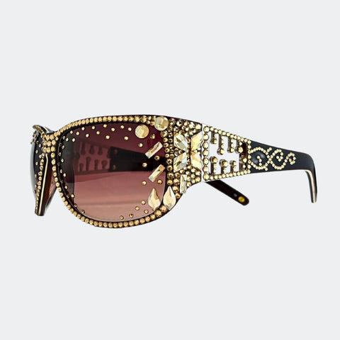 RUBY- GL1766 GEOMETRIC SUNGLASSES