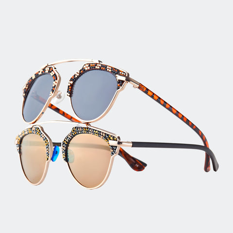 AMMA - GL1744 ROUND SUNGLASSES