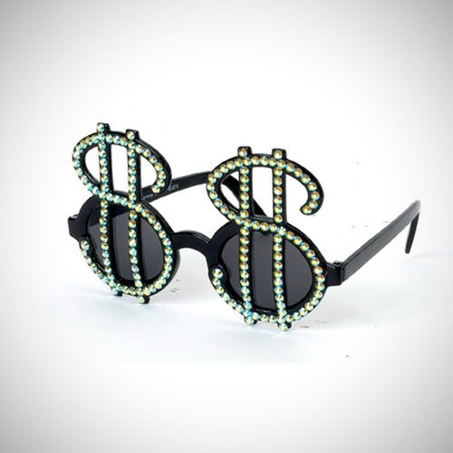 DOLLARS - GL870 PARTY GLASSES - Jimmy Crystal New York