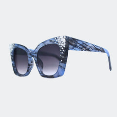 LOU - GL1770 Oversized Sunglasses - Jimmy Crystal New York