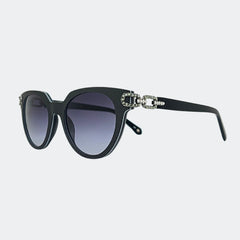 JEN- GL1872 CARBON FIBER CAT-EYE SUNGLASSES - Jimmy Crystal New York