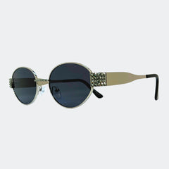 SARAH - GL1806 ROUND SUNGLASSES - Jimmy Crystal New York
