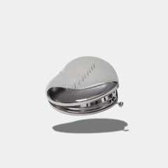 PERSONALIZED - AJ259 HEART SHAPE COMPACT MIRROR - Jimmy Crystal New York