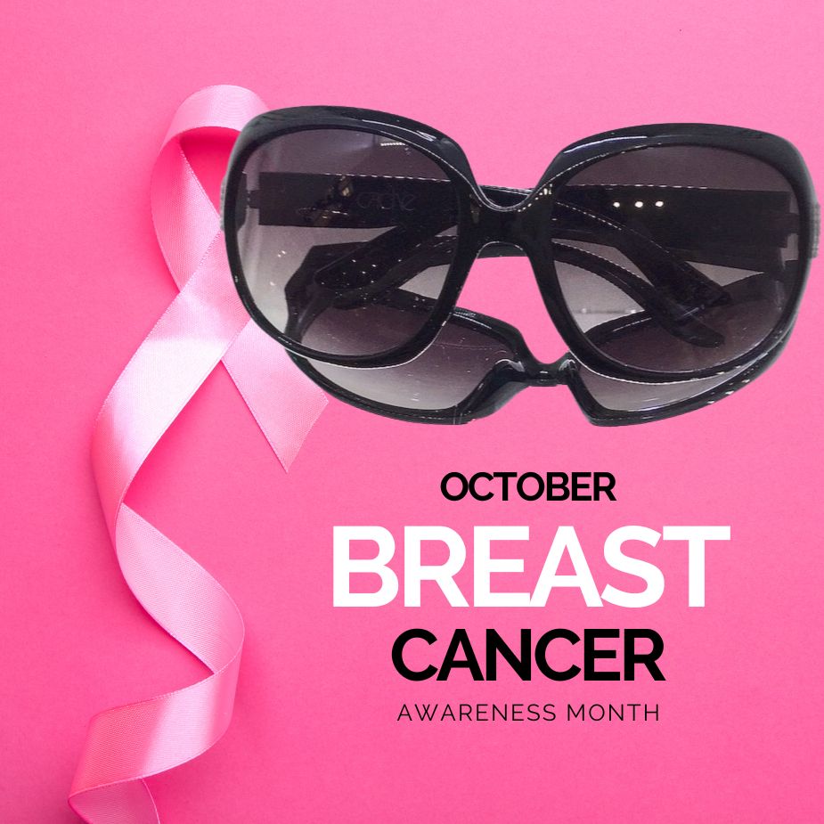 BREAST CANCER AWARENESS - GL1002 CRYSTAL SUNGLASSES - Jimmy Crystal New York