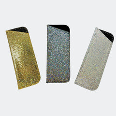 GLITTER READER POUCH BAGS - Jimmy Crystal New York