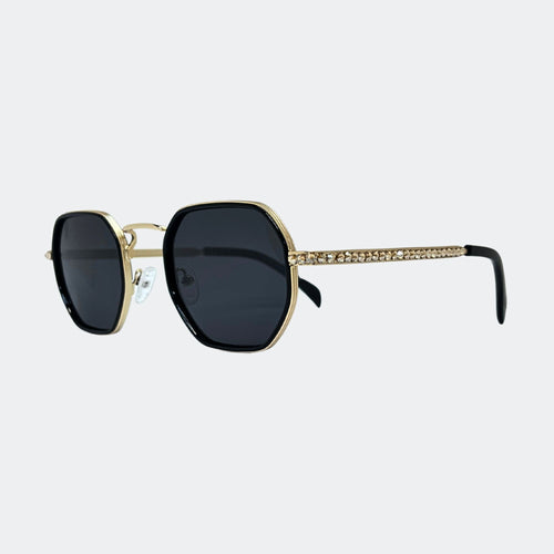 GIA- GL1853 GEOMETRIC SUNGLASSES - Jimmy Crystal New York