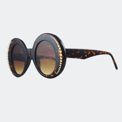 AMELIA - GL1763 ROUND SUNGLASSES - Jimmy Crystal New York