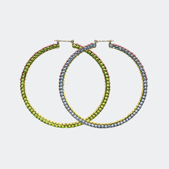 KARA - EJ1976 - HOOP EARRINGS - Jimmy Crystal New York