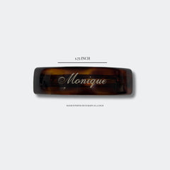PERSONALIZED HAIR CLIP - HC214,HC215 - Jimmy Crystal New York