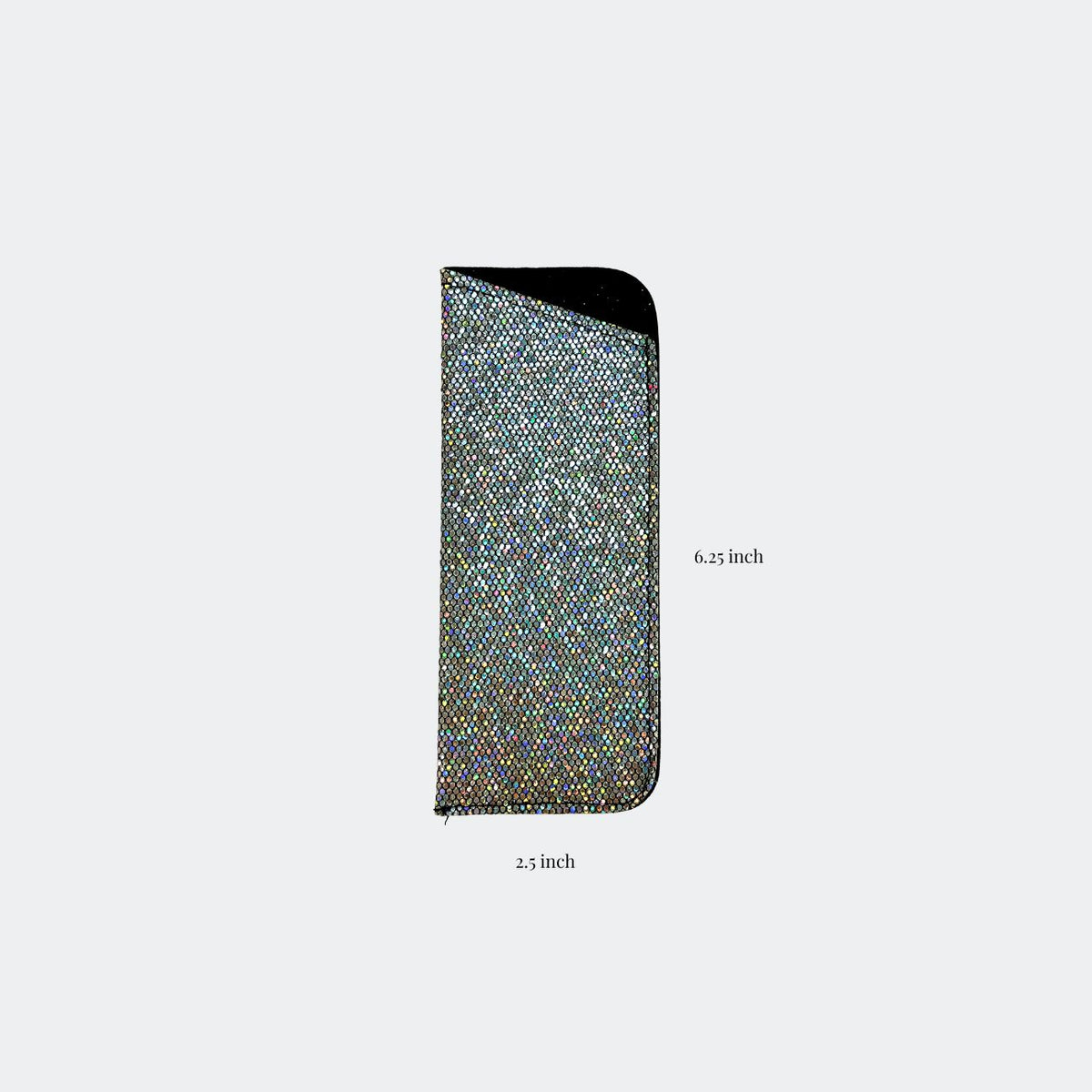 GLITTER READER POUCH BAGS - Jimmy Crystal New York