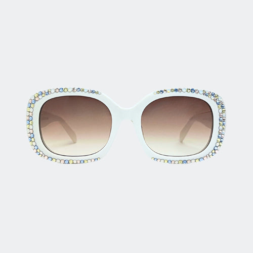 OTTILIE - GL1849 OVAL SUNGLASSES - Jimmy Crystal New York
