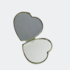 HEART SHAPE - AJ138 COMPACT MIRROR - Jimmy Crystal New York