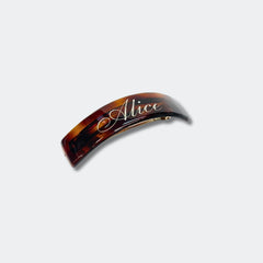 PERSONALIZED HAIR CLIP - HC214 - Jimmy Crystal New York
