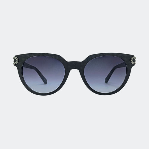 JEN- GL1872 CARBON FIBER CATEYED SUNGLASSES