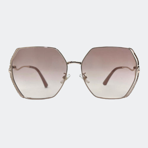 ELSA - GL1855 GEOMETRIC SUNGLASSES - Jimmy Crystal New York