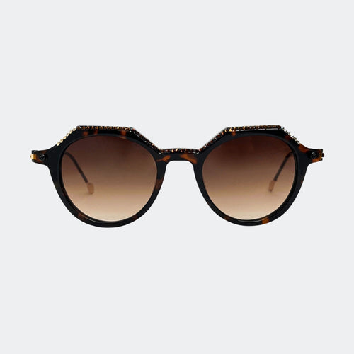 ELODIE - GL1846 ROUND SUNGLASSES - Jimmy Crystal New York