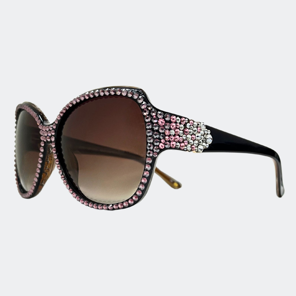 GL1240 - OVERSIZED CRYSTAL SUNGLASSES - Jimmy Crystal New York