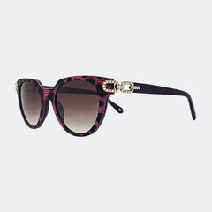 JEN- GL1872 CARBON FIBER CAT-EYE SUNGLASSES - Jimmy Crystal New York