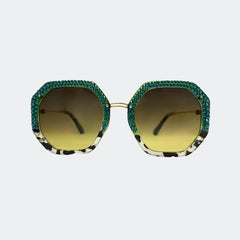 ANGELIKI- GL1780 GEOMETRY SUNGLASSES - Jimmy Crystal New York