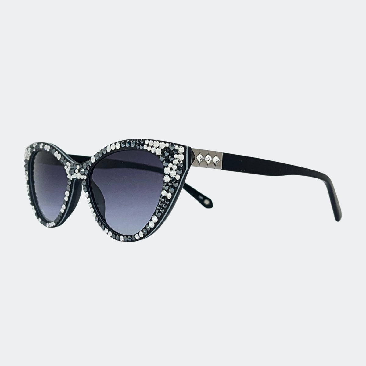 KRISTIE - GL1870 CARBON FIBER CAT-EYE SUNGLASSES - Jimmy Crystal New York
