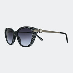 MARGOT - GL1871 CARBON FIBER CAT-EYE SUNGLASSES - Jimmy Crystal New York