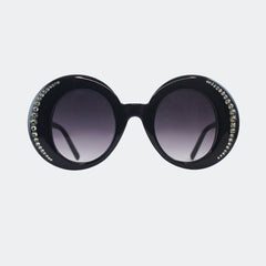 AMELIA - GL1763 ROUND SUNGLASSES - Jimmy Crystal New York