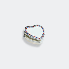 AJ306 PILLBOX AND MIRROR - Jimmy Crystal New York