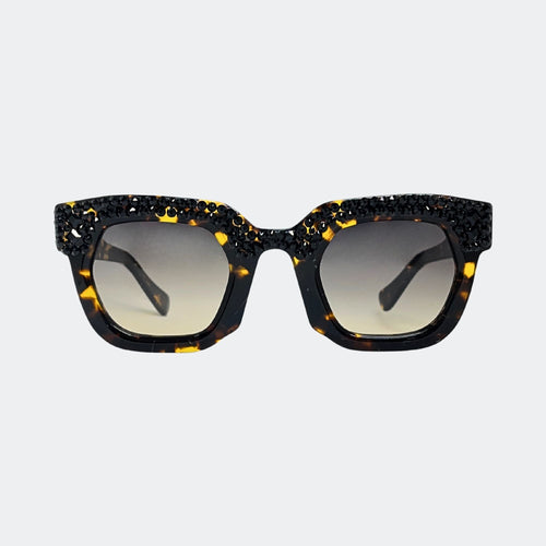 GINA - GL1847 RECTANGLE CRYSTAL GLASSES - Jimmy Crystal New York