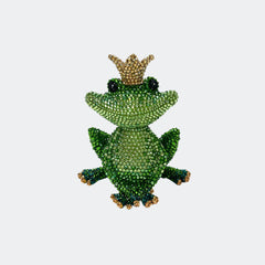 FROG WITH RED HEART - Jimmy Crystal New York