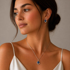 TEALISHA  - NJ622 EJ2520 NECKLACE & EARRINGS