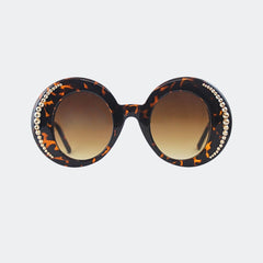 AMELIA - GL1763 ROUND SUNGLASSES - Jimmy Crystal New York