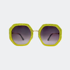 ANGELIKI- GL1780 GEOMETRY SUNGLASSES - Jimmy Crystal New York