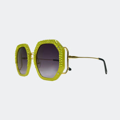 ANGELIKI- GL1780 GEOMETRY SUNGLASSES - Jimmy Crystal New York