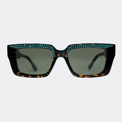 YUSRA - GL1811 RECTANGLE SUNGLASSES - Jimmy Crystal New York