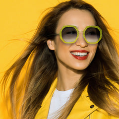 ANGELIKI- GL1780 GEOMETRY SUNGLASSES - Jimmy Crystal New York