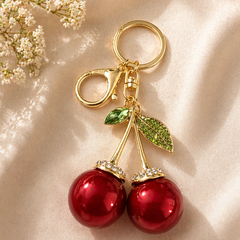 CHERRY - AJ05 BAG CHARM / KEY CHAIN