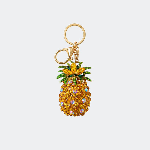 PINEAPPLE- AJ07 BAG CHARM / KEY CHAIN