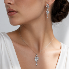 VENUS  - NJ465 EJ2372 NECKLACE & EARRINGS