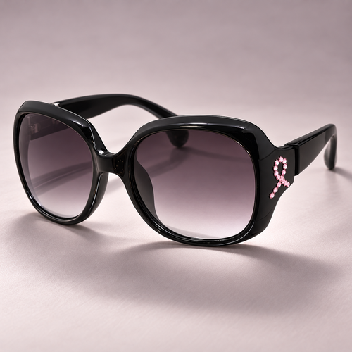 BREAST CANCER AWARENESS - GL1002 CRYSTAL SUNGLASSES