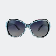 GL1240 - OVERSIZED CRYSTAL SUNGLASSES - Jimmy Crystal New York