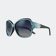 GL1240 - OVERSIZED CRYSTAL SUNGLASSES - Jimmy Crystal New York