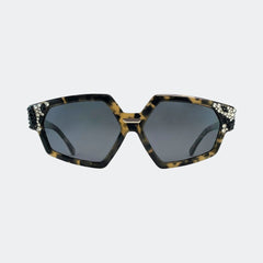 GL1370 GEOMETRIC CRYSTAL SUNGLASSES - Jimmy Crystal New York