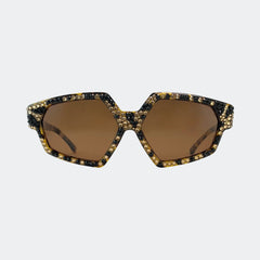 GL1370 GEOMETRIC CRYSTAL SUNGLASSES - Jimmy Crystal New York