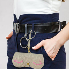 EYEGLASSES CARRYING POUCH - AJ1049 - Jimmy Crystal New York