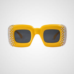 BALLOON - GL1760 RECTANGLE CRYSTAL GLASSES - Jimmy Crystal New York