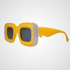 BALLOON - GL1760 RECTANGLE CRYSTAL GLASSES - Jimmy Crystal New York