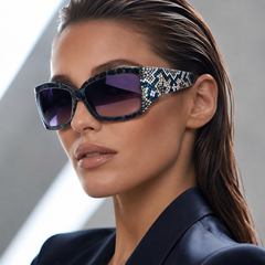 PYTHON - GL840PT OVERSIZED SUNGLASSES