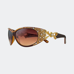 GL934 OVAL SUNGLASSES - Jimmy Crystal New York