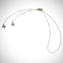 LUCKY CHARMS LONG CHAIN NECKLACE - NJ666 - Jimmy Crystal New York